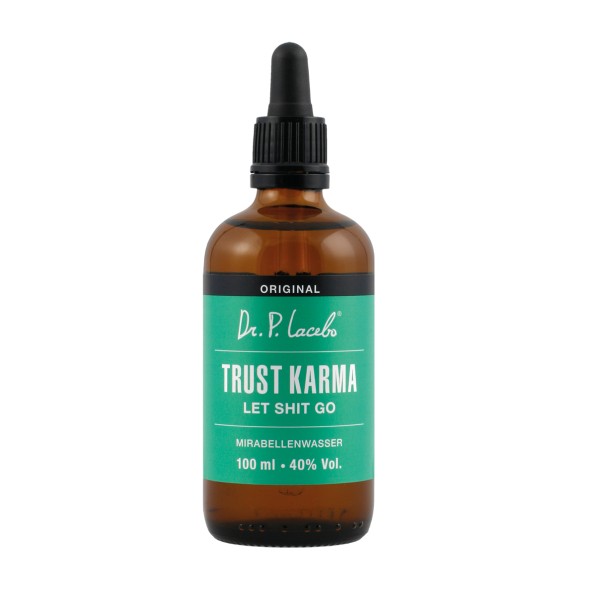 "Trust Karma" Tropfen Edelbrand