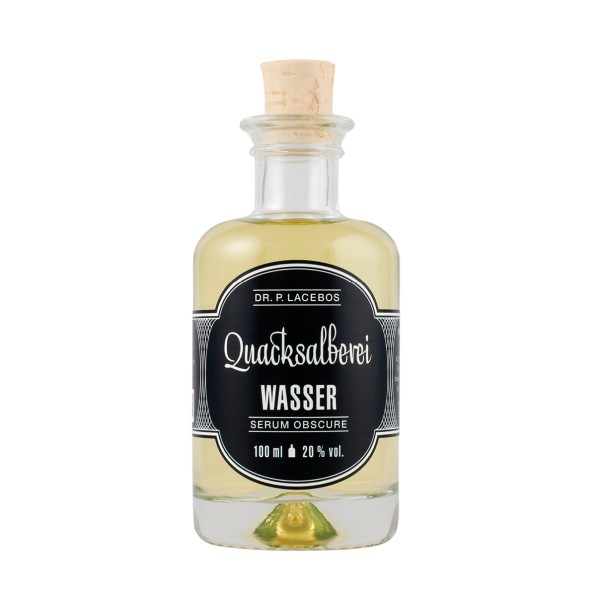 "Quacksalberei-Wasser" Likör